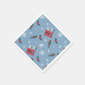 Serviette En Papier Elf "Fils d'un Noisette" Motif d'hiver (Coin)