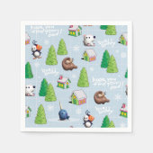 Serviette En Papier Elf the Movie | Bye Buddy Hope Vous Trouvez Votre  (Devant)