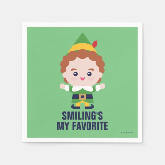 Serviette En Papier Elf the Movie | Cute Buddy (Devant)