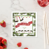 Serviette En Papier ELF'n Holiday Fun (En situation)