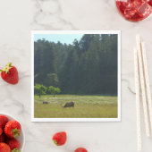 Serviette En Papier Elk Meadow at Redwood National Park (En situation)