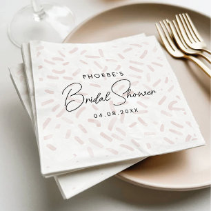 Serviette En Papier Elle a été ramassée Fête de mariage Strawberry