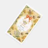 Serviette En Papier Elle a trouvé sa Baby Shower Honey  (Coin)