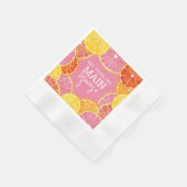 Serviette En Papier Elle a trouvé sa douche nuptiale de rêve (Coin)