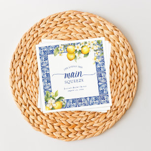 Serviette En Papier Elle a trouvé ses citrons pour l'enterrement de vi