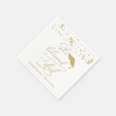 Serviette En Papier Elle Croyait Qu'Elle Pouvait Faire La Grad Party (Coin)