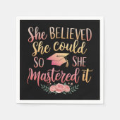 Serviette En Papier Elle Croyait Qu'Elle Pouvait Le Masquer (Devant)