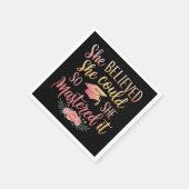 Serviette En Papier Elle Croyait Qu'Elle Pouvait Le Masquer (Coin)