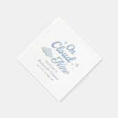 Serviette En Papier Elle est en week-end d'enterrement de vie de jeune (Coin)