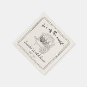 Serviette En Papier "Elle est hors du Marché" Shower de Fiançailles De (Coin)