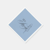 Serviette En Papier Elle est Proverbes forts 31:25 (Coin)