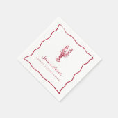 Serviette En Papier Elle est un bon parti | Réception de mariage pour  (Coin)