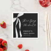 Serviette En Papier Elle se marie Fête de Fiançailles (En situation)