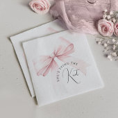 Serviette En Papier Elle se marie: Shower pour la future mariée