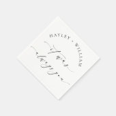 Serviette En Papier Ellesmere C'Était Toujours Toi Mariage (Coin)