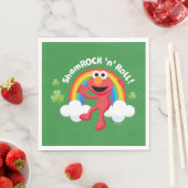 Serviette En Papier Elmo | Arc en arc-en-ciel shamrock 'n' (En situation)