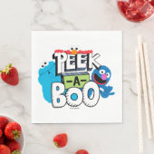 Serviette En Papier Elmo, Cookie & Grover| Peek-a-Boo (En situation)