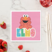 Serviette En Papier Elmo Cute & Fun (En situation)