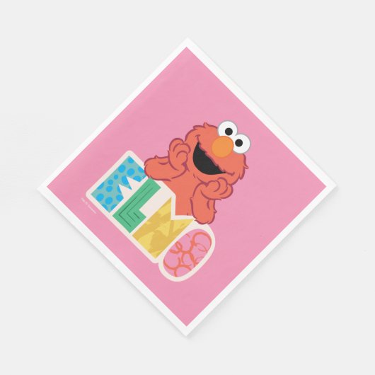 Serviette En Papier Elmo Cute & Fun (Coin)