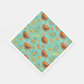 Serviette En Papier Elmo et le Motif Goldfish (Coin)
