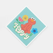 Serviette En Papier Elmo Happy ! (Coin)