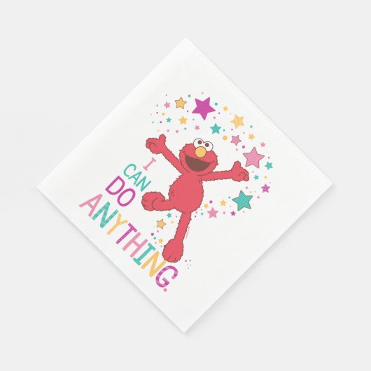 Serviette En Papier Elmo | Je Peux Tout Faire (Coin)