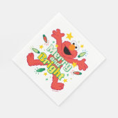 Serviette En Papier Elmo | Joyeux et lumineux (Coin)