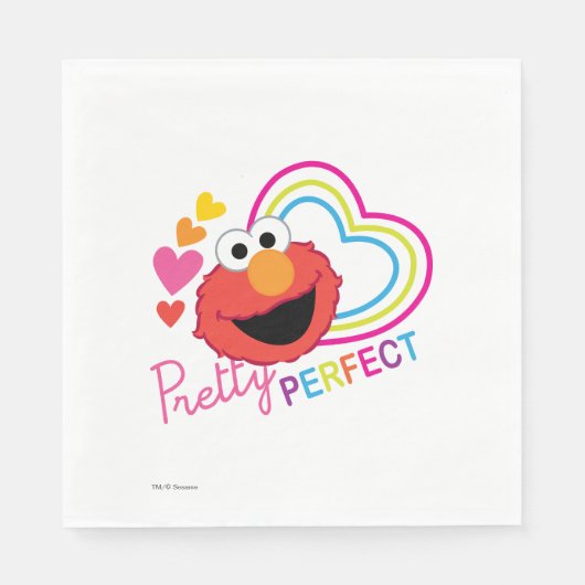 Serviette En Papier Elmo Plutôt Parfait (Devant)