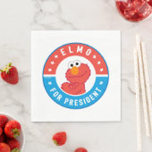 Serviette En Papier Elmo pour l'insigne du président (En situation)