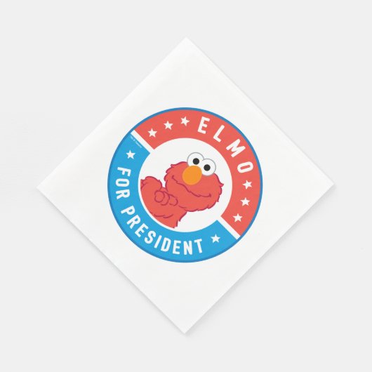 Serviette En Papier Elmo pour l'insigne du président (Coin)
