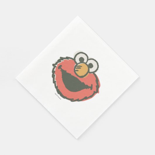 Serviette En Papier Elmo Retro (Coin)