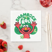 Serviette En Papier Elmo | Rouleau "N" shamrock (En situation)