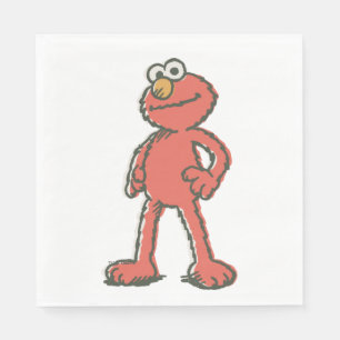Serviette En Papier Elmo Vintage