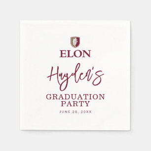 Serviette En Papier Elon Graduation
