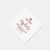 Serviette En Papier Elon Graduation (Coin)