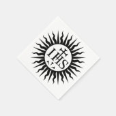 Serviette En Papier Emblème de la Société de Jésus (Coin)