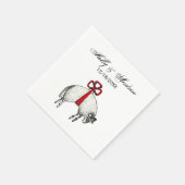 Serviette En Papier Emblème héraldique en laiton de bélier berceau (Coin)