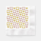 Serviette En Papier Embrasages et baisers (Devant)