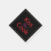 Serviette En Papier Embrasse Le Cuisinier (Coin)