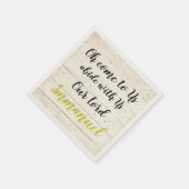 Serviette En Papier Emmanuel  (Coin)