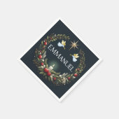Serviette En Papier Emmanuel Christmas angels (Coin)