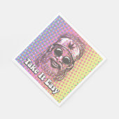 Serviette En Papier Emmenez-le facilement Hippie (Coin)