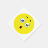 Serviette En Papier Emoji surprise (Coin)