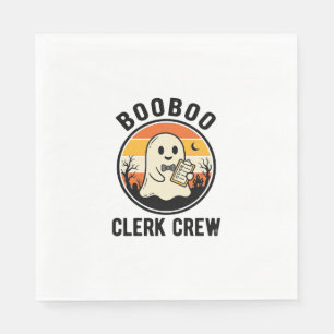Serviette En Papier Employé d'Halloween BooBoo Équipage de Fantômes Vi