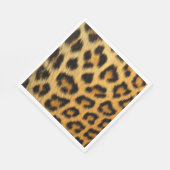 Serviette En Papier Empreinte de léopard (Coin)