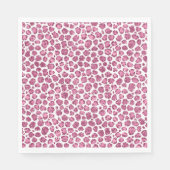 Serviette En Papier Empreinte de léopard de la Parties scintillant de  (Devant)