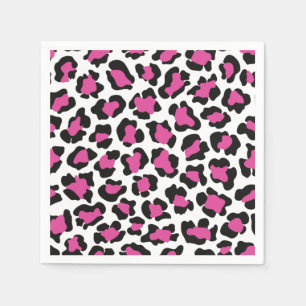 Serviette En Papier Empreinte de léopard, Motif Cheetah, Costume Safar