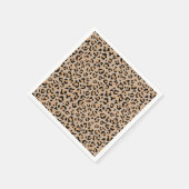 Serviette En Papier Empreinte de léopard, Spots de léopard, Leopard Br (Coin)