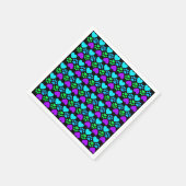 Serviette En Papier Empreinte de patte et coeur (Coin)