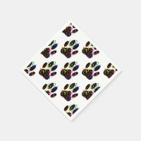 Empreintes de pattes Dpg Confetti Et Motif De Fête
